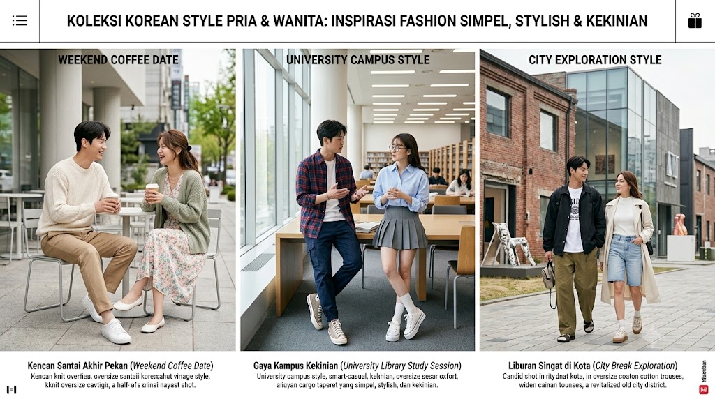 Korean style pria dan wanita