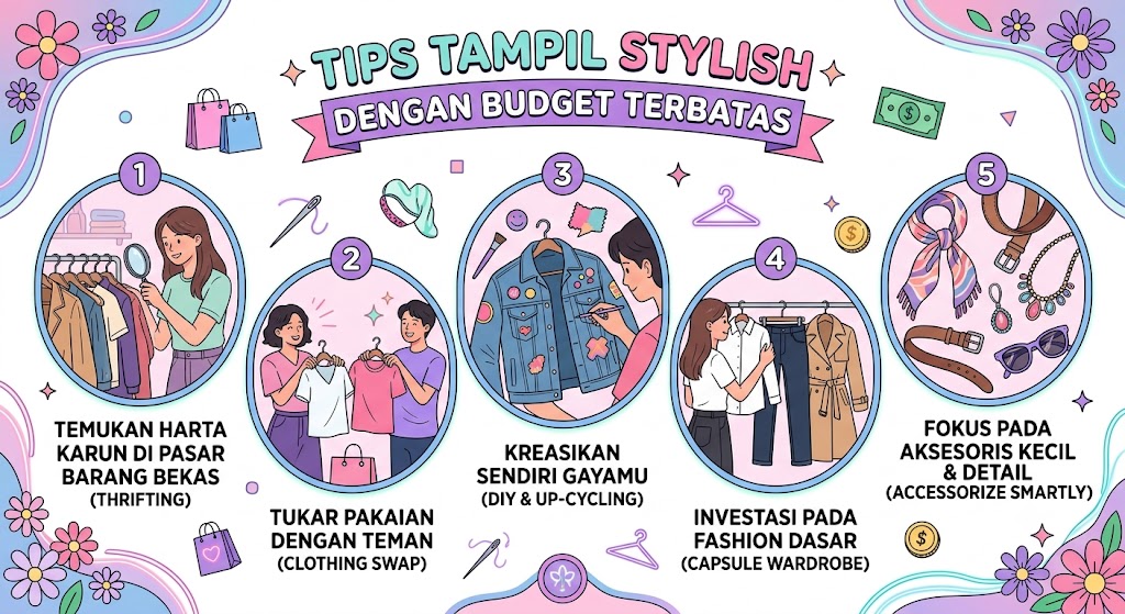 Tampil Stylish dengan Budget Terbatas